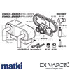 Matki Swadling 2-2002 Absolute2 Retro Single Outlet Exposed Shower Valve Dimension